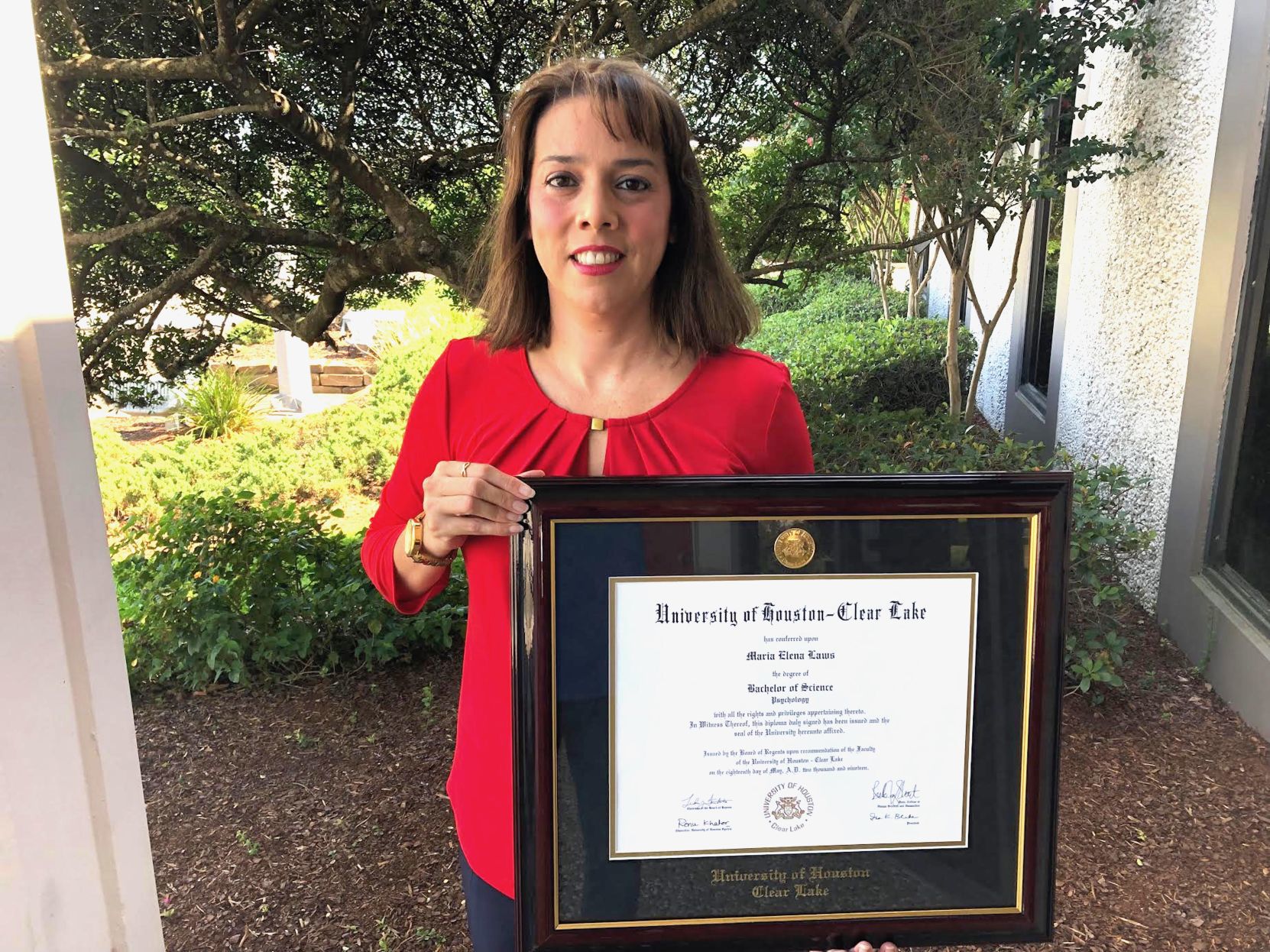 Richwood resident gets degree after decade-long journey